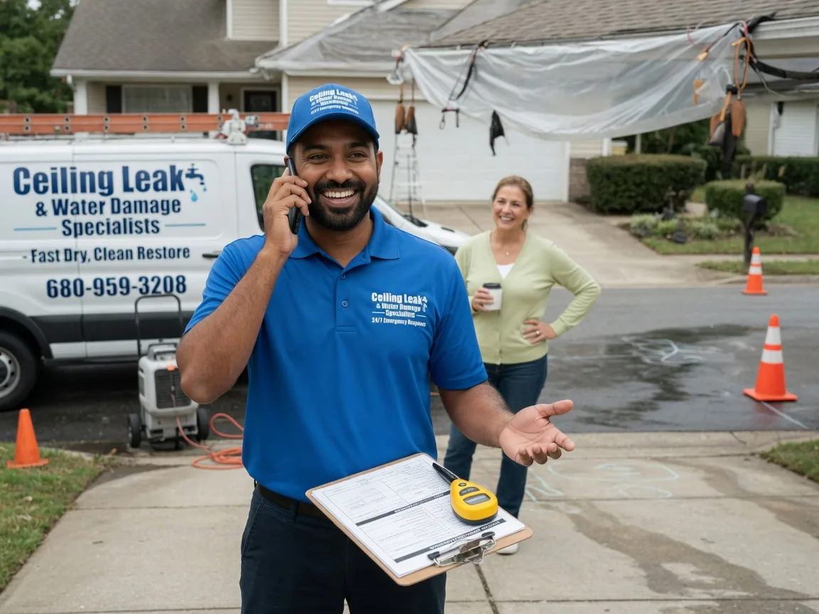 Ceiling Leak Cleanup Guilford, CT FAQs